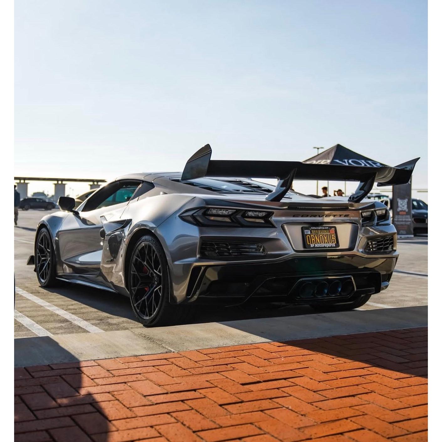 2025–2026 Chevrolet Corvette C8 ZR1 Carbon Fiber ZTK Style Rear Wing
