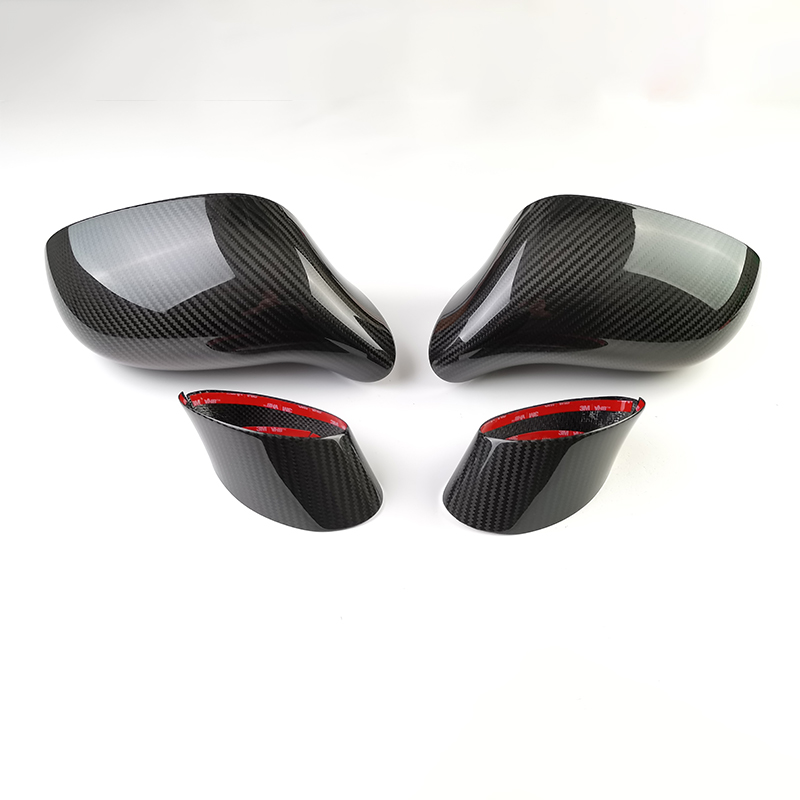 REAL CARBON FIBER SIDE MIRROR CAP COVERS - CORVETTE C6 (2005–2013)