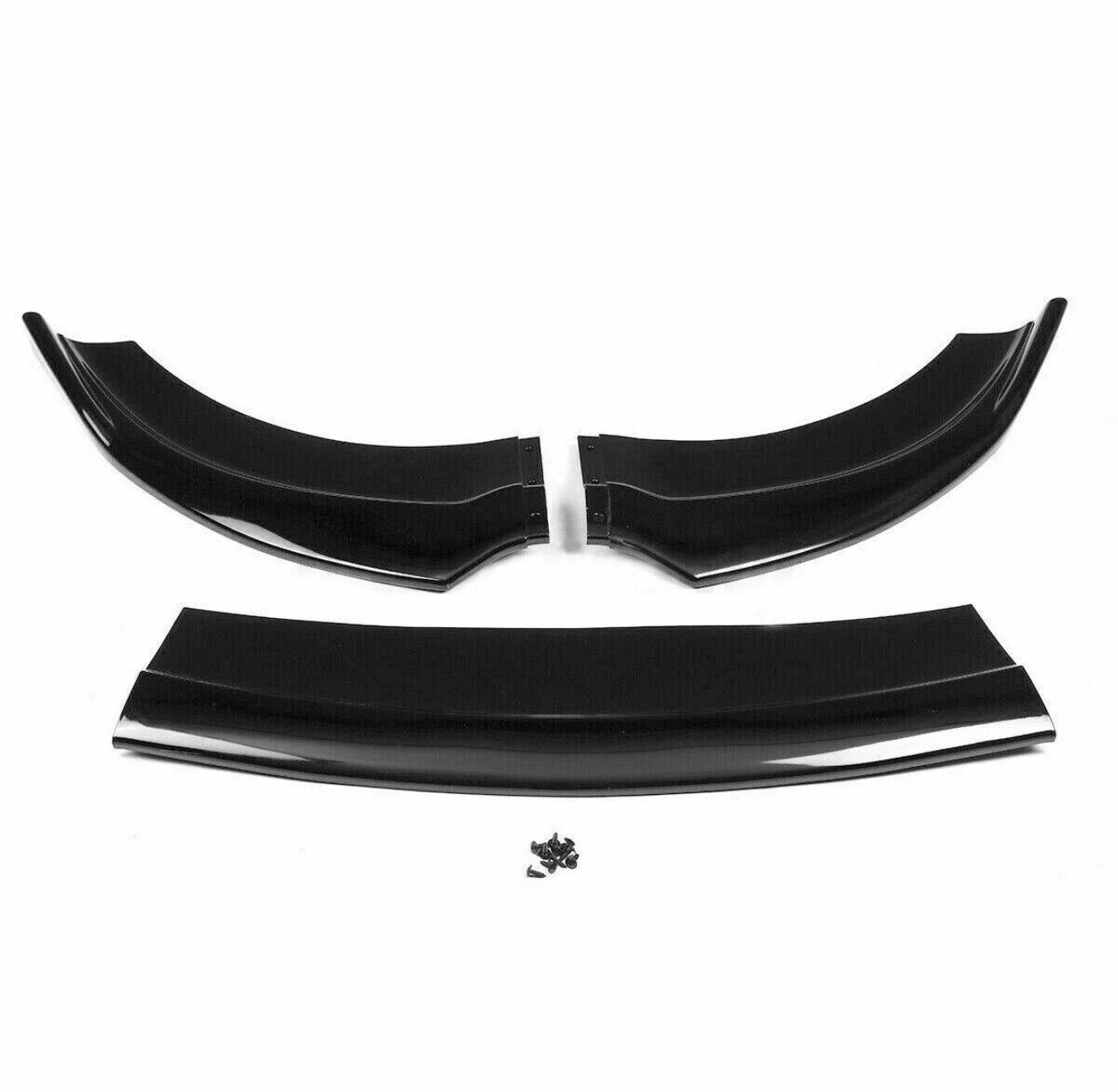 V1 GLOSS BLACK FRONT BUMPER SPLITTER LIP - DODGE CHARGER SRT (2015–2021)