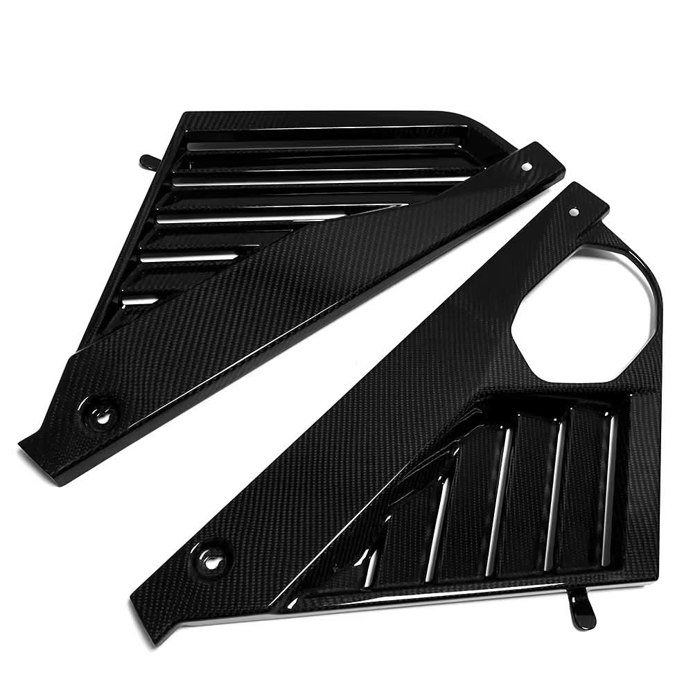 Chevrolet Corvette C8 Z06 Carbon Fiber Side Engine Bay Panel Covers