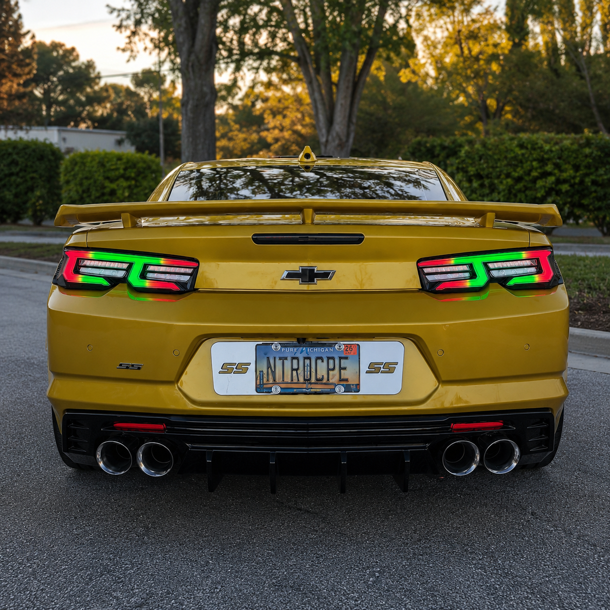 Next-Gen RGB Flow Smoked Sequential LED Tail Lights – Chevrolet Camaro 2019-2024