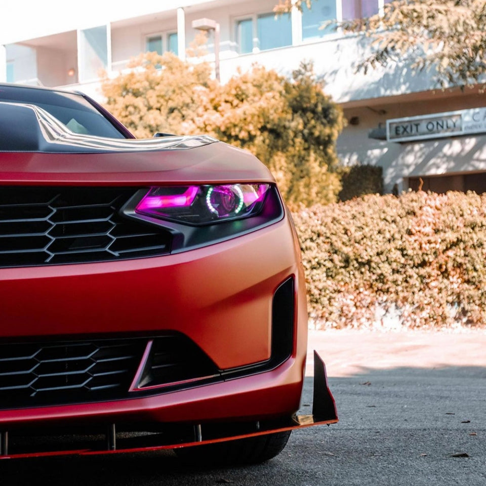 Transformers Style RGB Color-Changing LED Headlights – Chevrolet Camaro LT 2019-2024