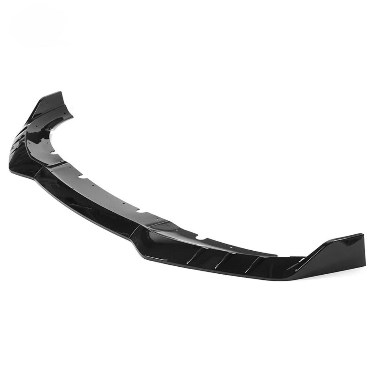 RACEFORM GLOSS BLACK ABS 3PCS FRONT BUMPER LIP SPLITTER - DODGE CHARGER (2015–2023)