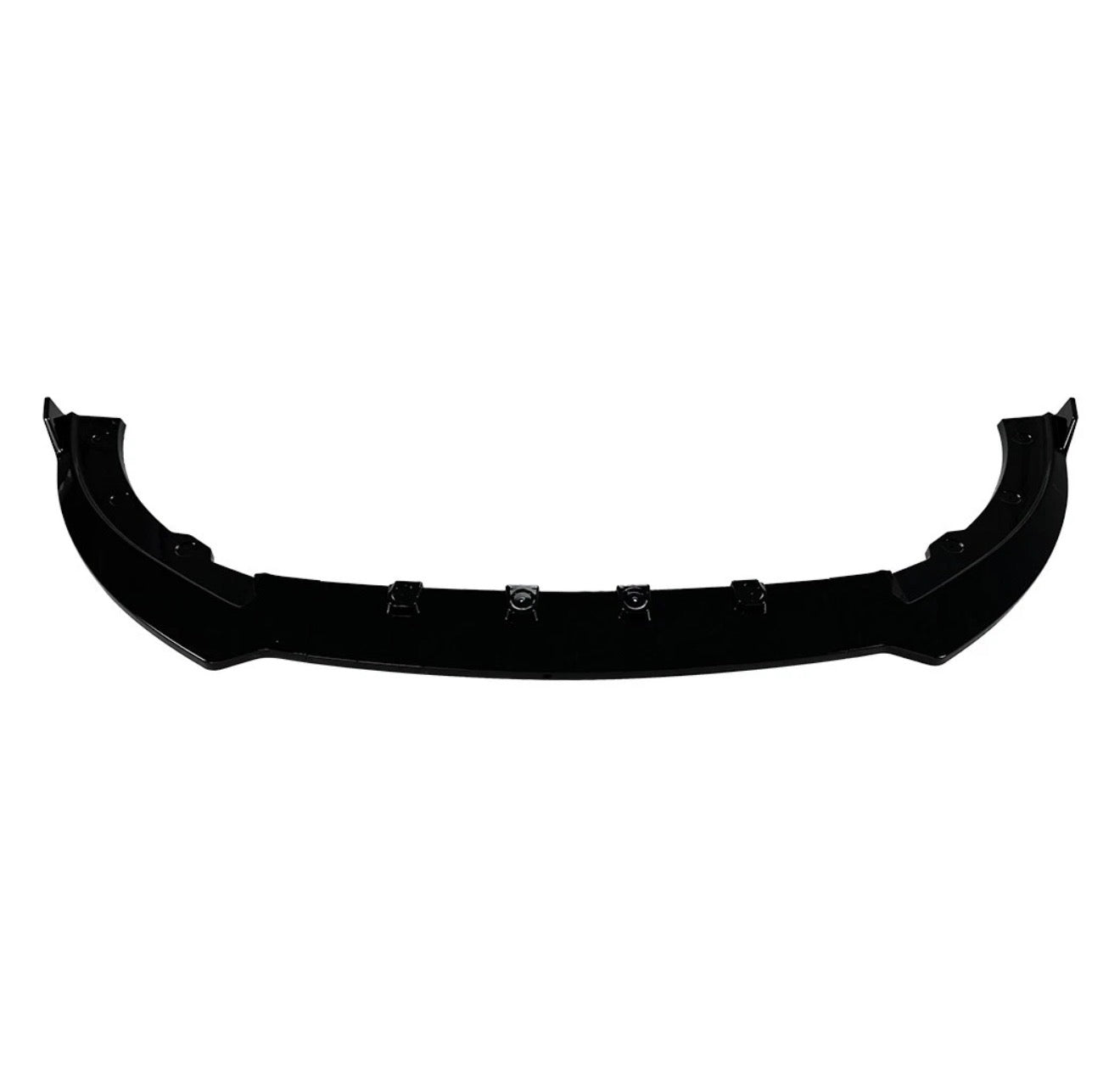 SPEEDFORM GLOSS BLACK FRONT BUMPER SPLITTER LIP SPOILER - FORD MUSTANG (2013–2014)