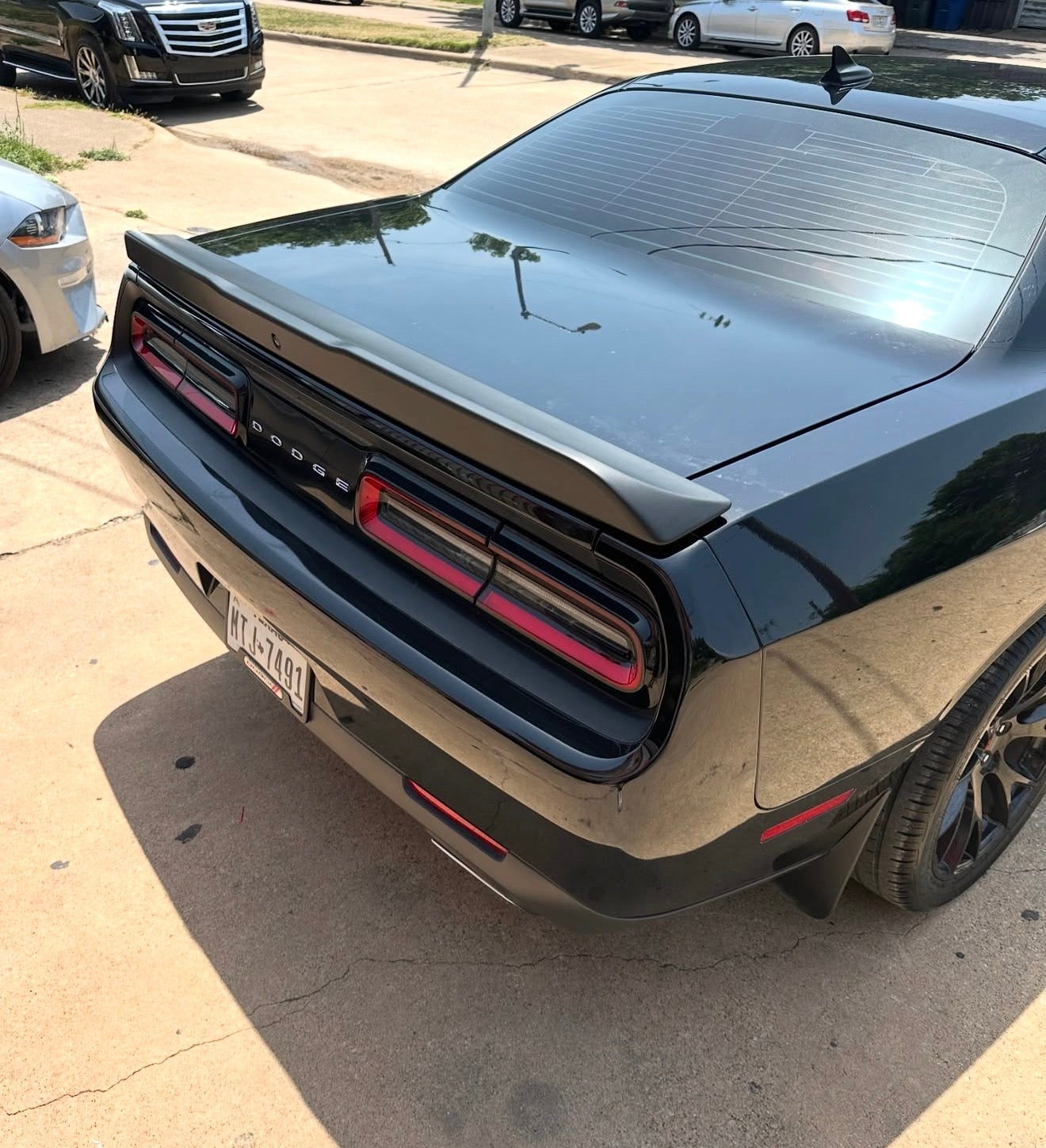 Hellcat Style Rear Trunk Spoiler – Dodge Challenger (2008–2023)