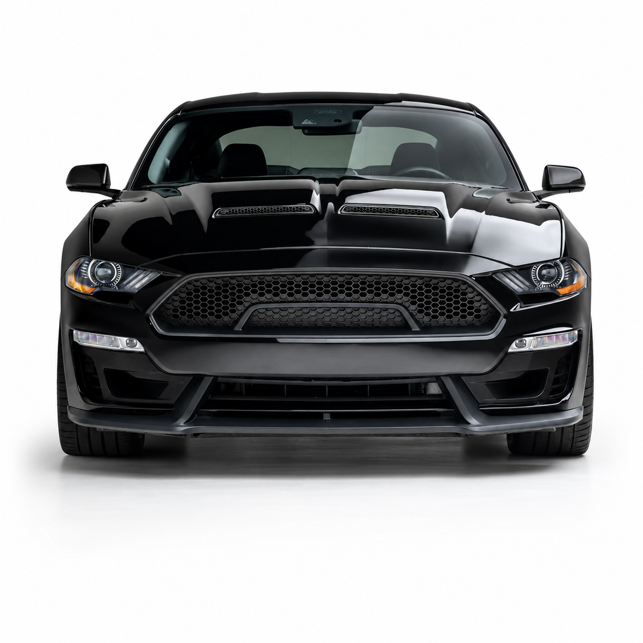 SUPER SNAKE STYLE FRONT BUMPER - FORD MUSTANG (2018–2023)