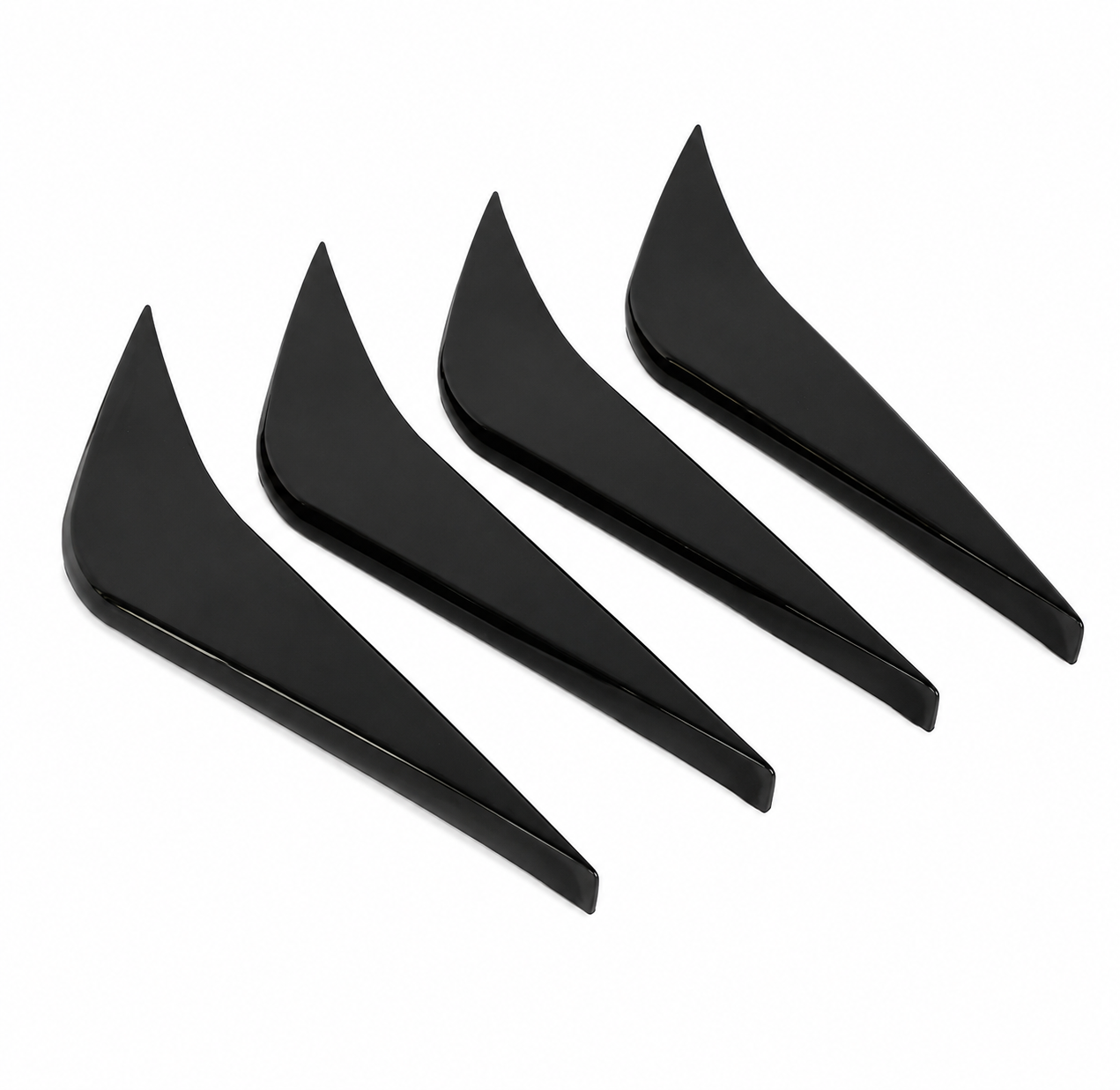 ADD-ON REAR BUMPER DIFFUSER SHARK FIN KIT - CHEVROLET CORVETTE C7 (2014–2019)