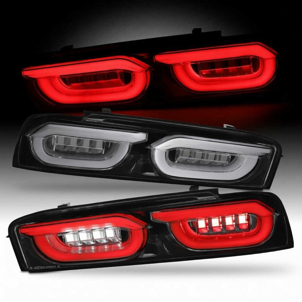 UMBRA LED TAILLIGHTS - GLOSS BLACK / SMOKE LENS - CHEVROLET CAMARO (2019–2025)