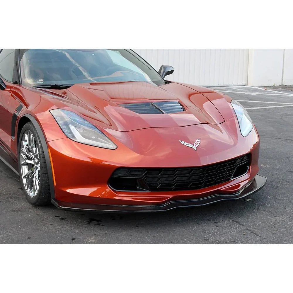 APR STYLE CARBON FIBER FRONT AIR DAM LIP - CHEVROLET CORVETTE C7 (2014–2019) / C7 Z06 (2015–2019)