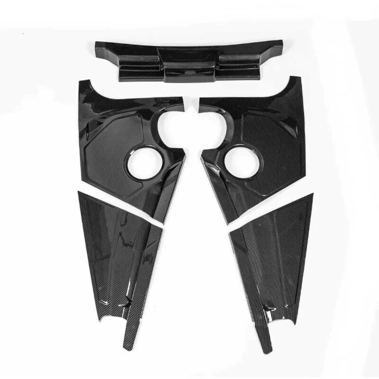 2020–2026 Chevrolet Corvette C8 Carbon Fiber Engine Bay Panel Cover