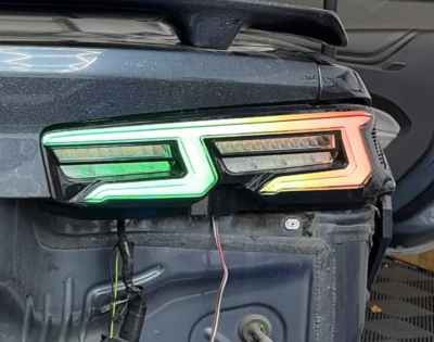 Next-Gen RGB Flow Smoked Sequential LED Tail Lights – Chevrolet Camaro 2019-2024
