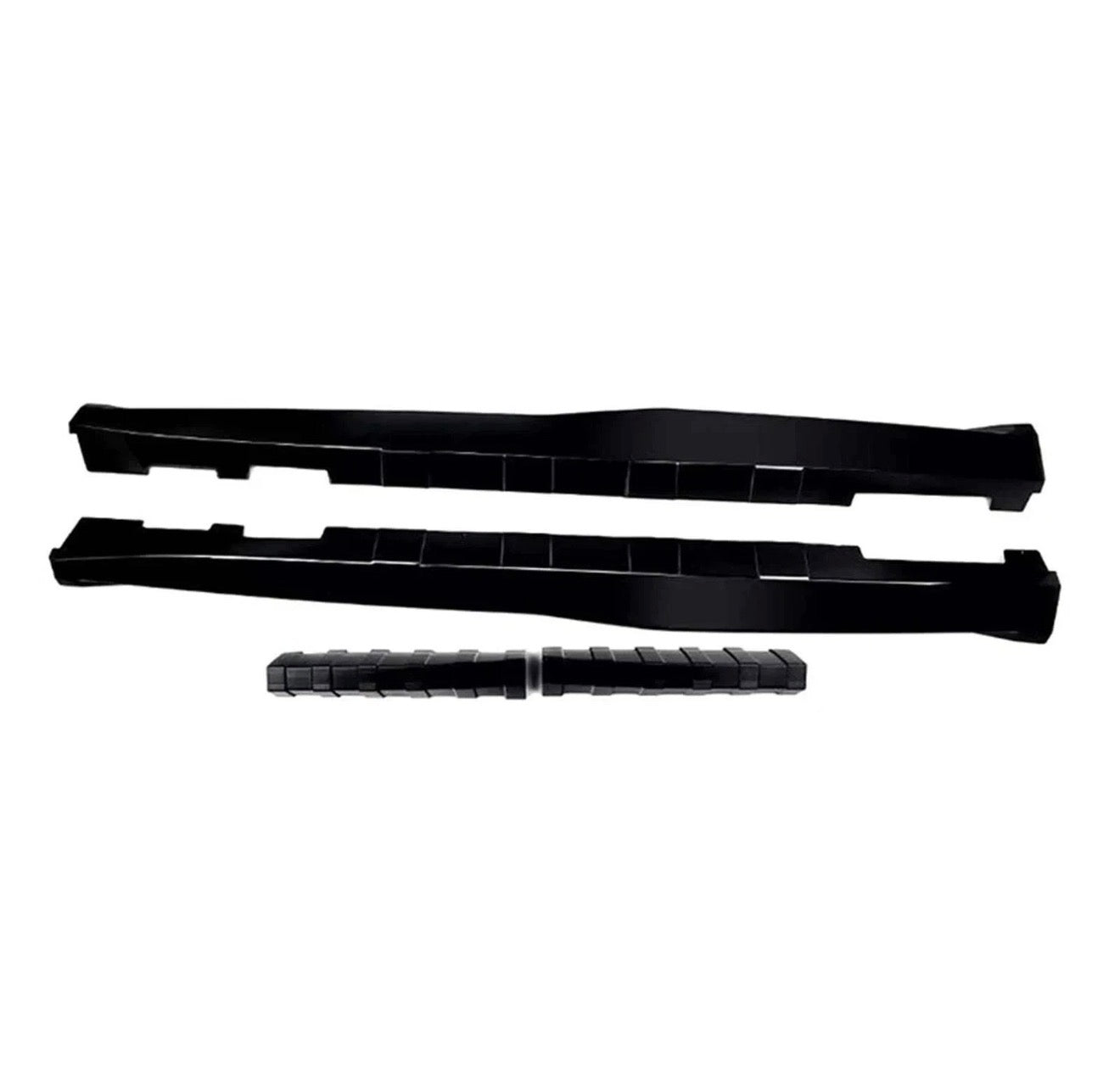 ZL1 STYLE GLOSS BLACK SIDE SKIRT EXTENSIONS - CHEVROLET CAMARO RS / SS / ZL1 (2016–2022)