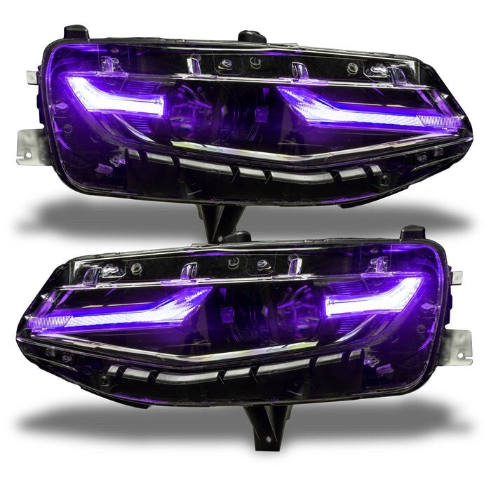 Transformers Style RGB Color-Changing LED Headlights – Chevrolet Camaro LT 2019-2024