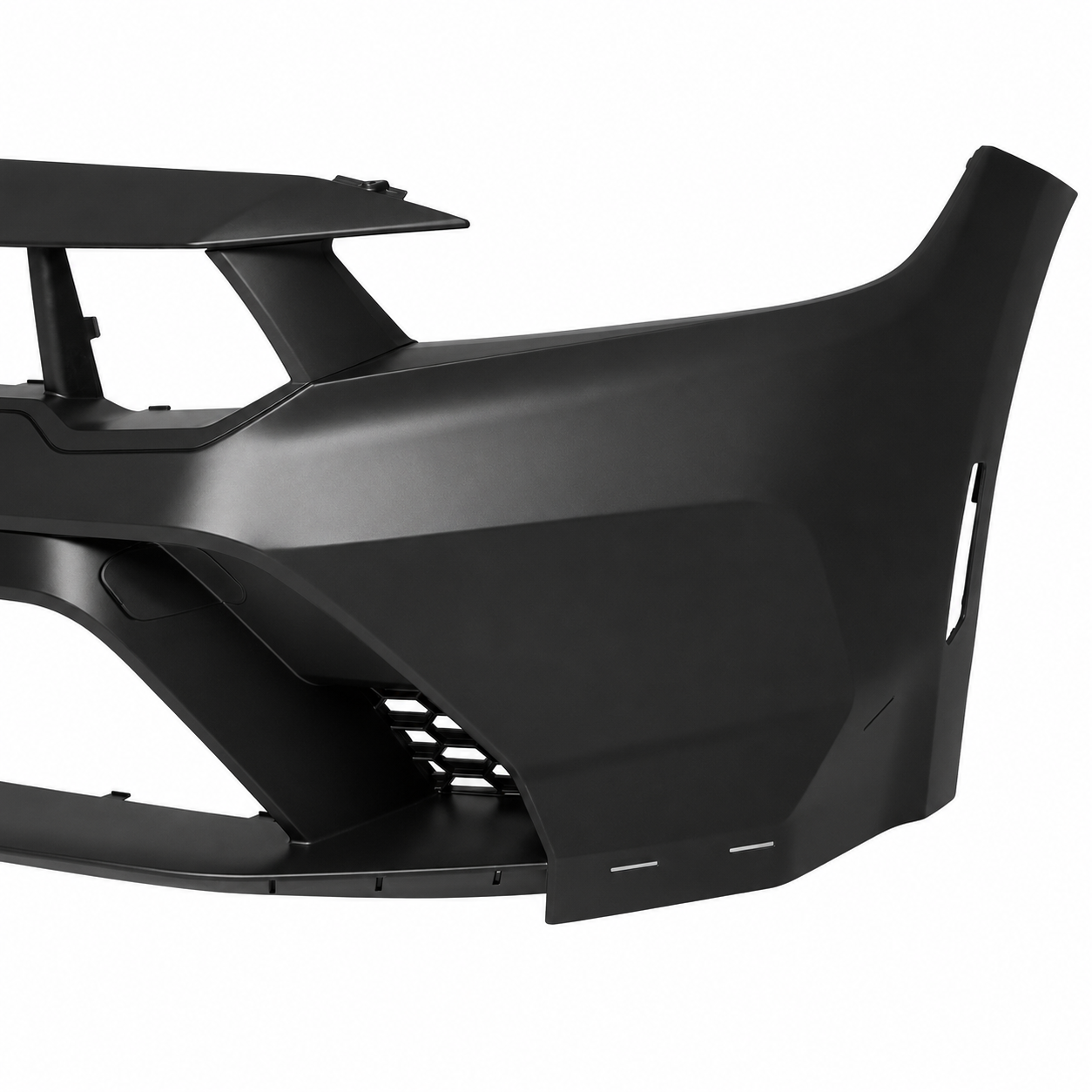 GTD STYLE FRONT BUMPER COVER CONVERSION + FRONT LIP - FORD MUSTANG (2024-2026)