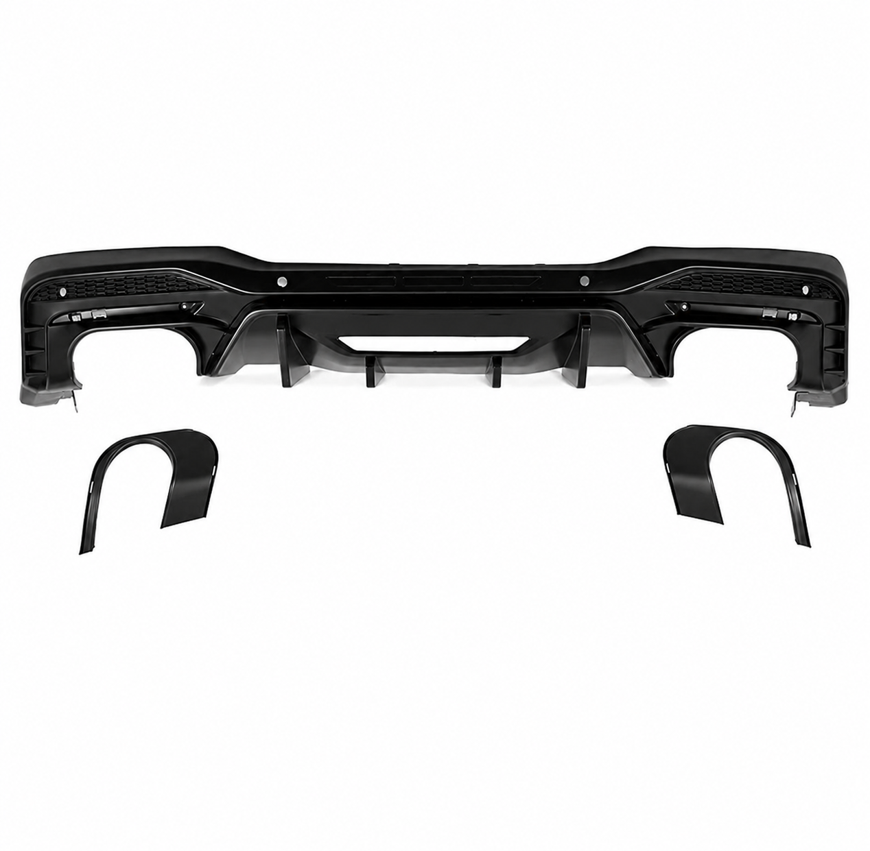 COMPETITION STYLE REAR BUMPER DIFFUSER - FORD MUSTANG (2024+)