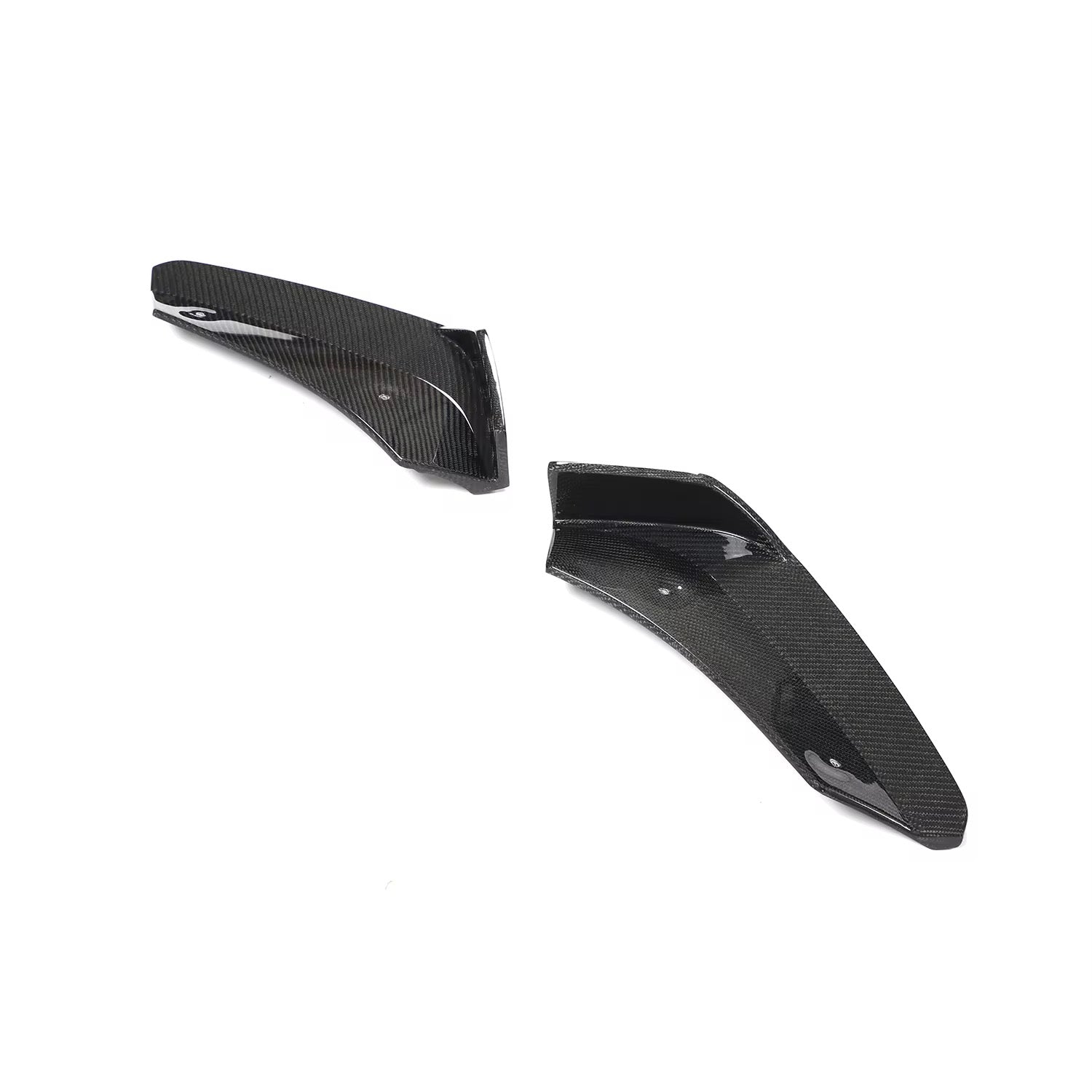 Chevrolet Corvette C8 Carbon Fiber Rear Corner Splitters