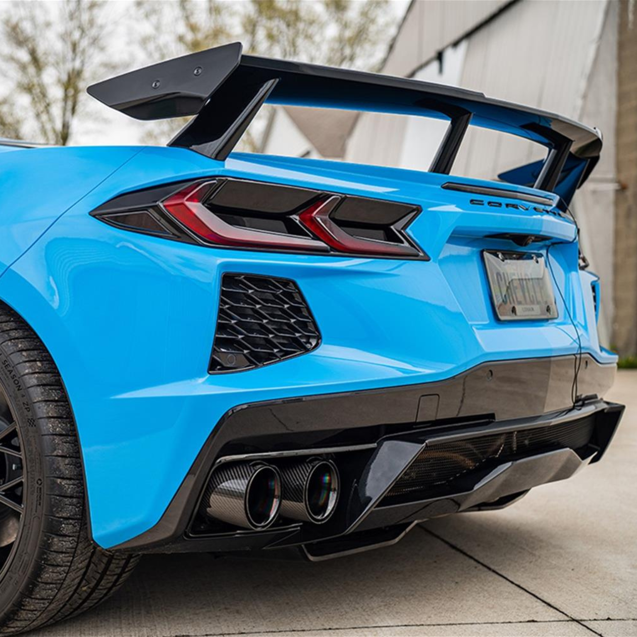 Chevrolet Corvette C8 AAD Carbon Fiber Exhaust Tips