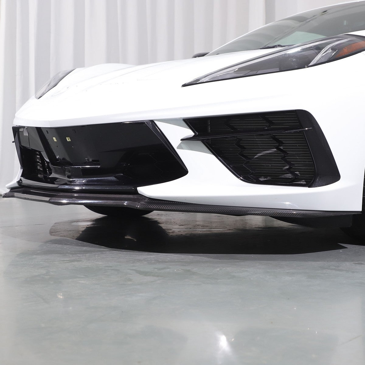 2020–2025 Chevrolet Corvette C8 5VM Style Carbon Fiber Front Lip