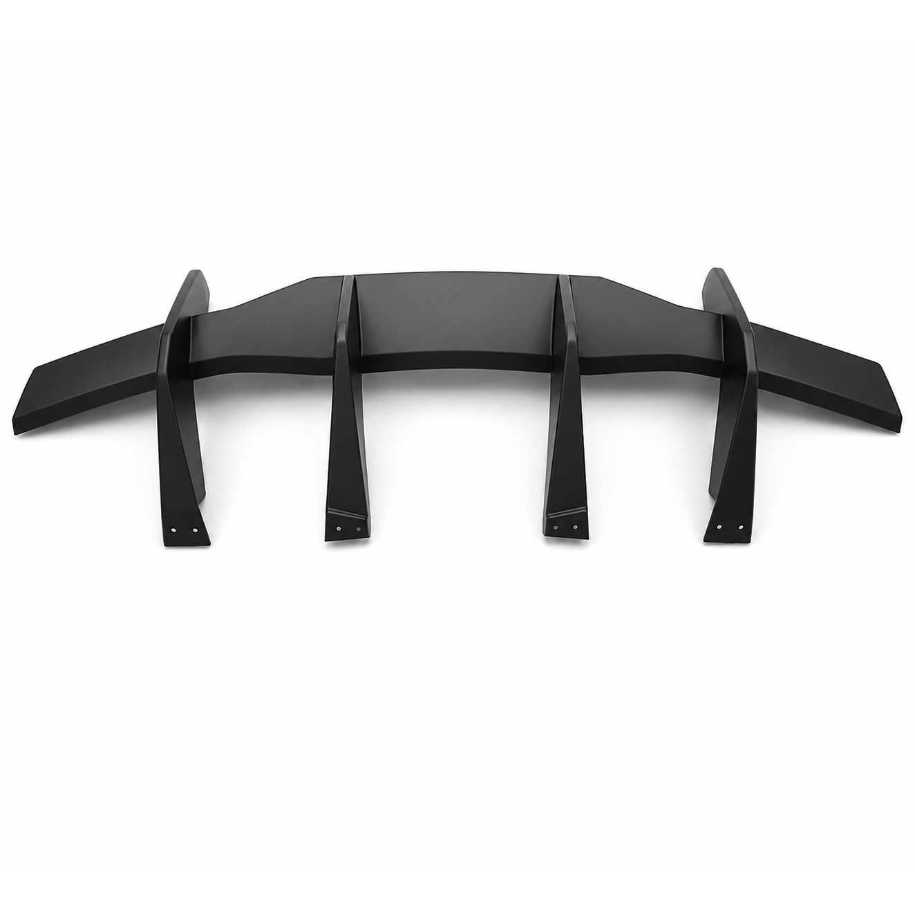 Z51 STYLE MATTE BLACK BUMPER DIFFUSER ADD-ON - CHEVROLET CORVETTE C8 STINGRAY (2020–2025)