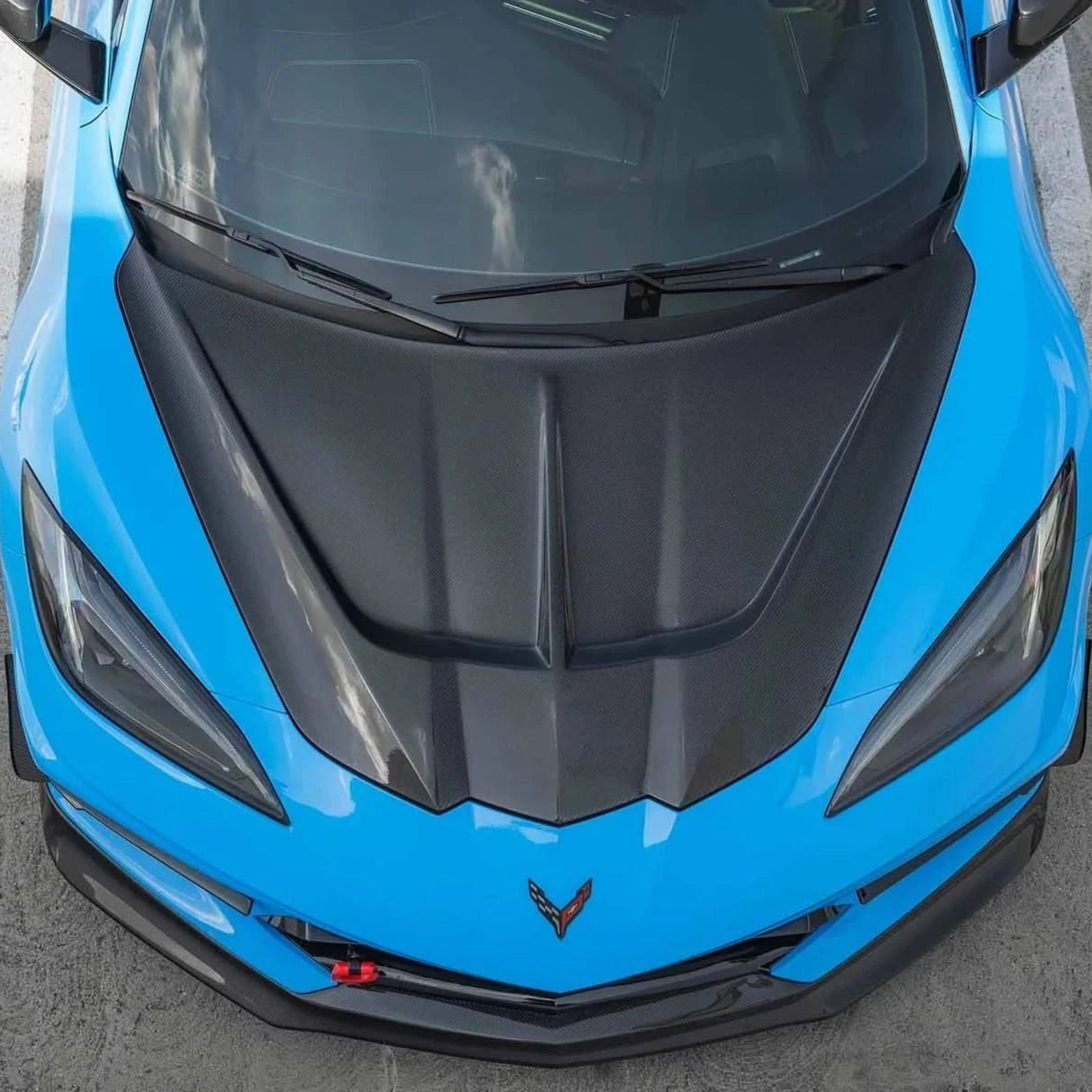 Chevrolet Corvette C8 AAD Carbon Fiber Front Hood