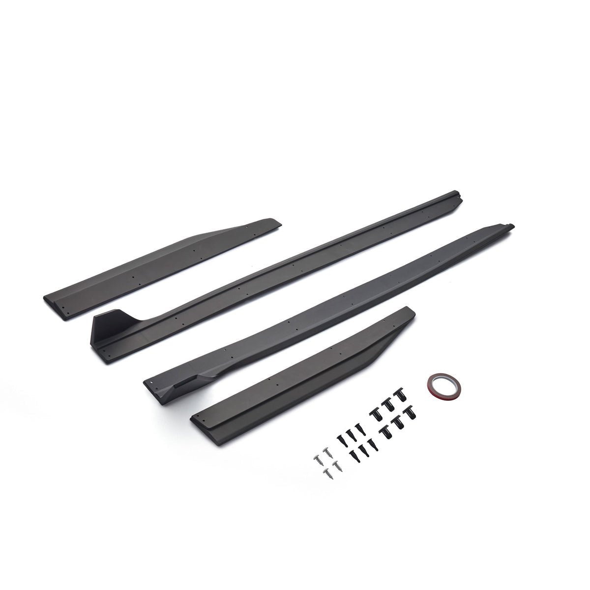 GT500 STYLE SIDE SKIRTS WITH EXTENSIONS - FORD MUSTANG (2015–2023)