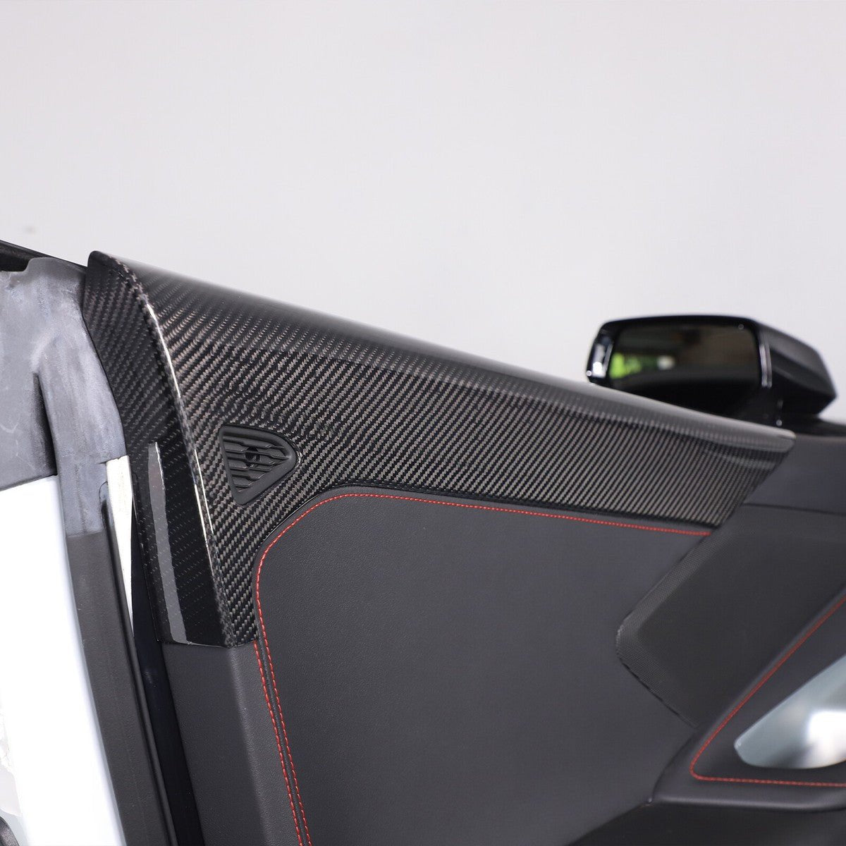 Chevrolet Corvette C8 Carbon Fiber Inner Door Upper Panels
