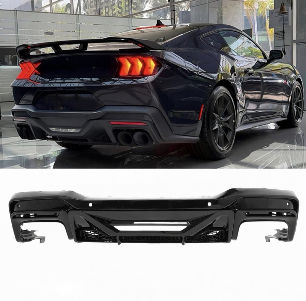 OEM STYLE REAR BUMPER LIP DIFFUSER - FORD MUSTANG DARK HORSE (2024–PRESENT)