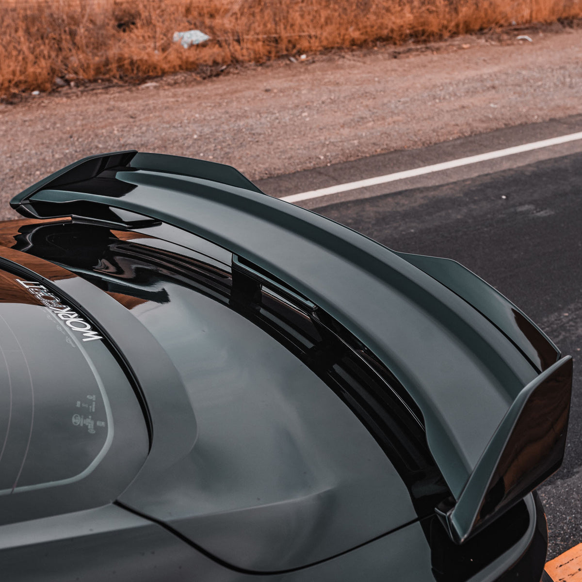 2024–2026 Ford Mustang Dark Horse Rear Spoiler & Front Bumper Lip Kit