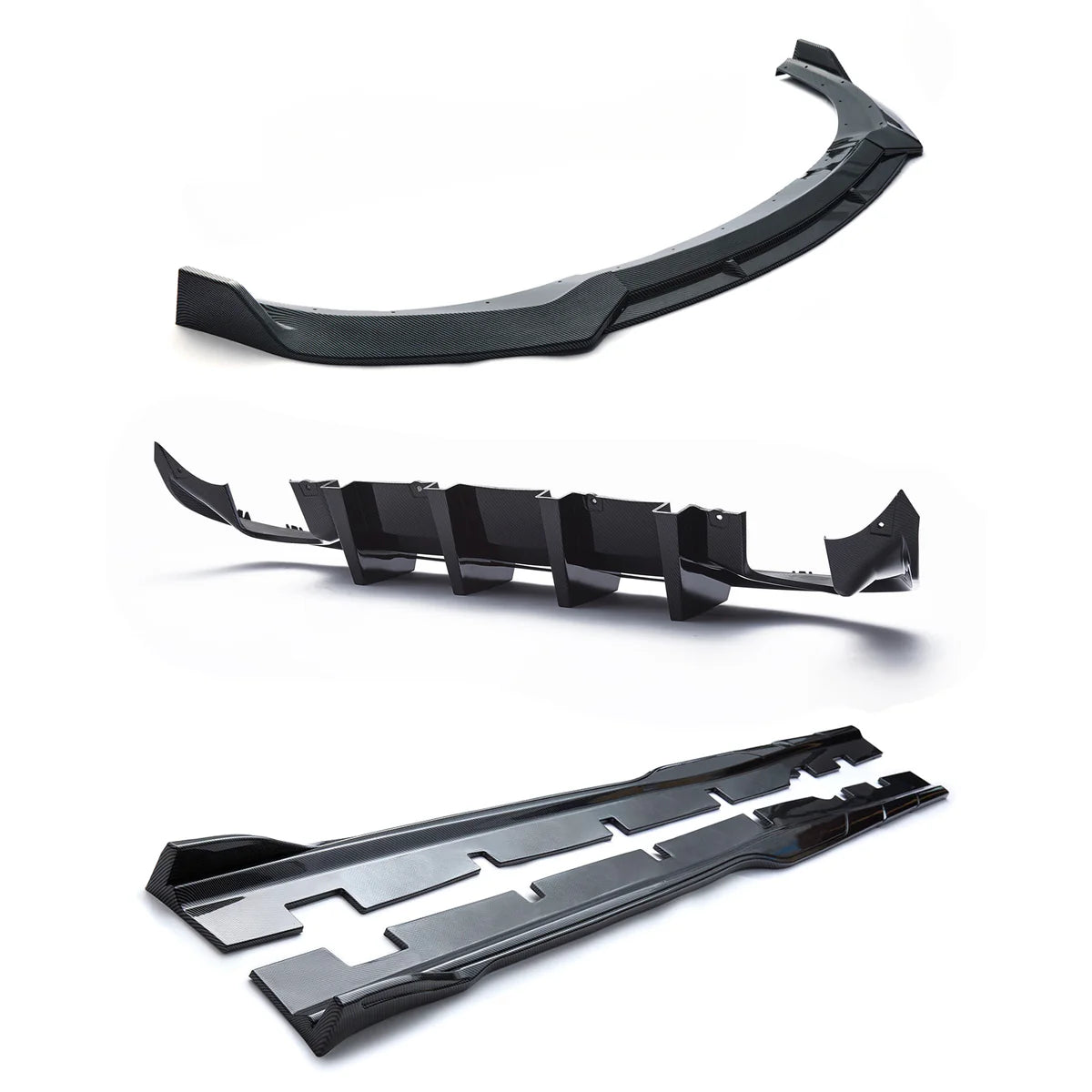 MATTE BLACK BODY KIT - DODGE CHARGER SRT (2015–2023)