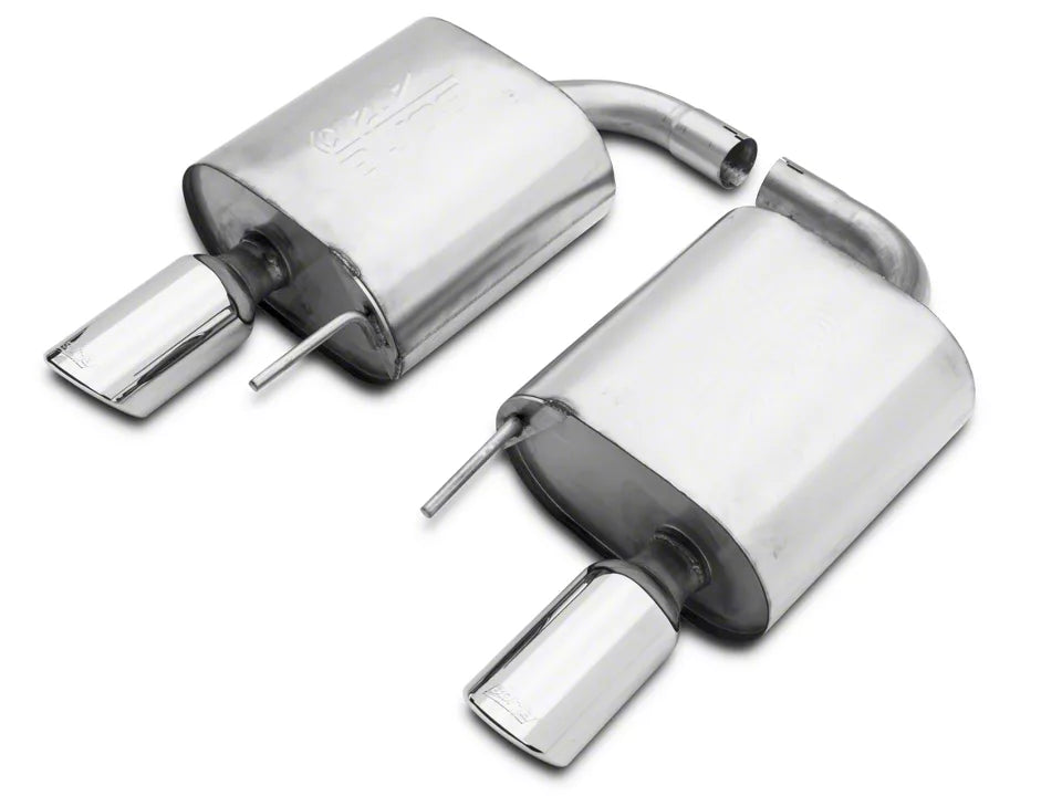 2015–2023 Ford Mustang EcoBoost Borla ATAK Cat-Back Exhaust – Polished Tips | 140585
