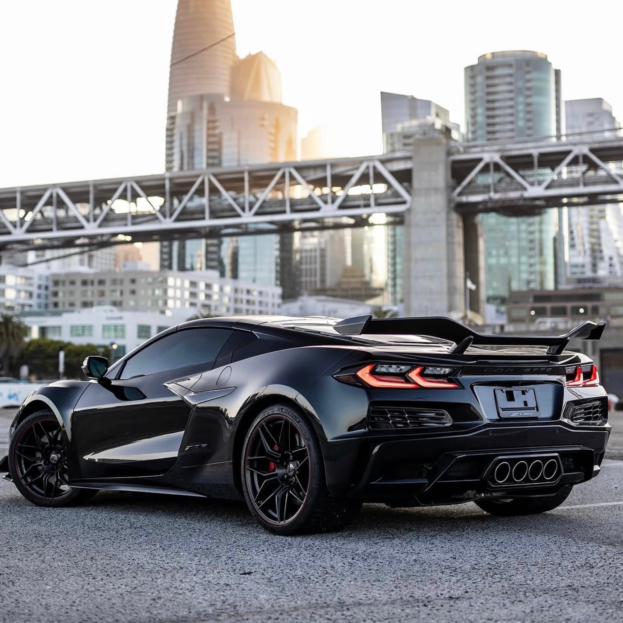 2023–2026 Chevrolet Corvette C8 Z06 Carbon Fiber OEM-Style Rear Wing