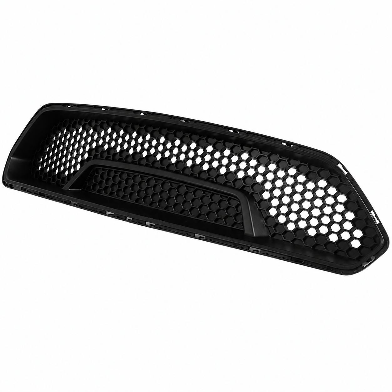 SHELBY SUPER SNAKE STYLE MATTE BLACK FRONT UPPER GRILLE - FORD MUSTANG (2018-2023)