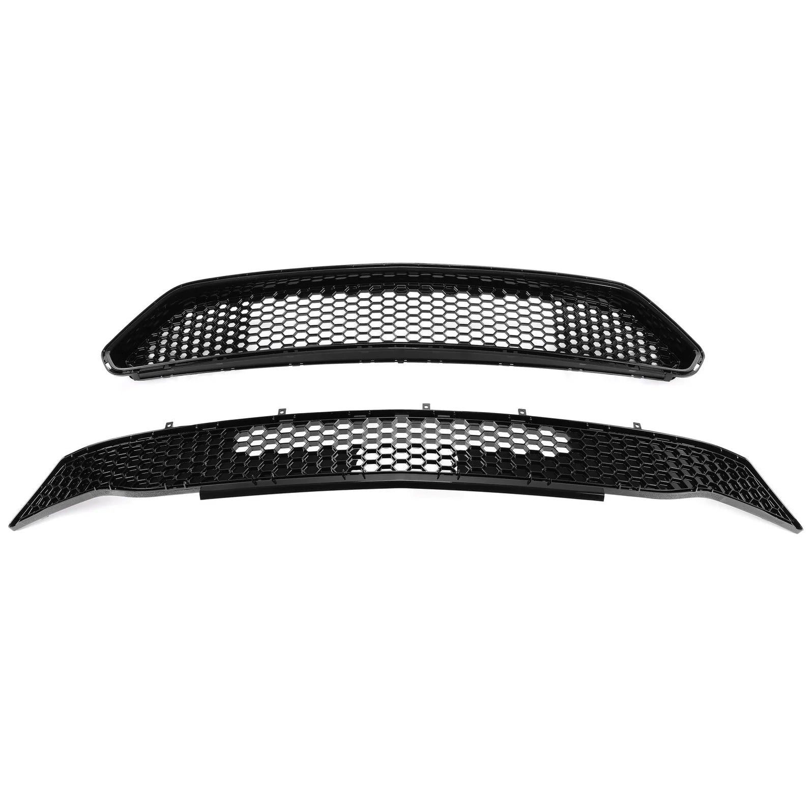 HONEYCOMB FRONT UPPER & LOWER MESH GRILLE - FORD MUSTANG (2018–2023)
