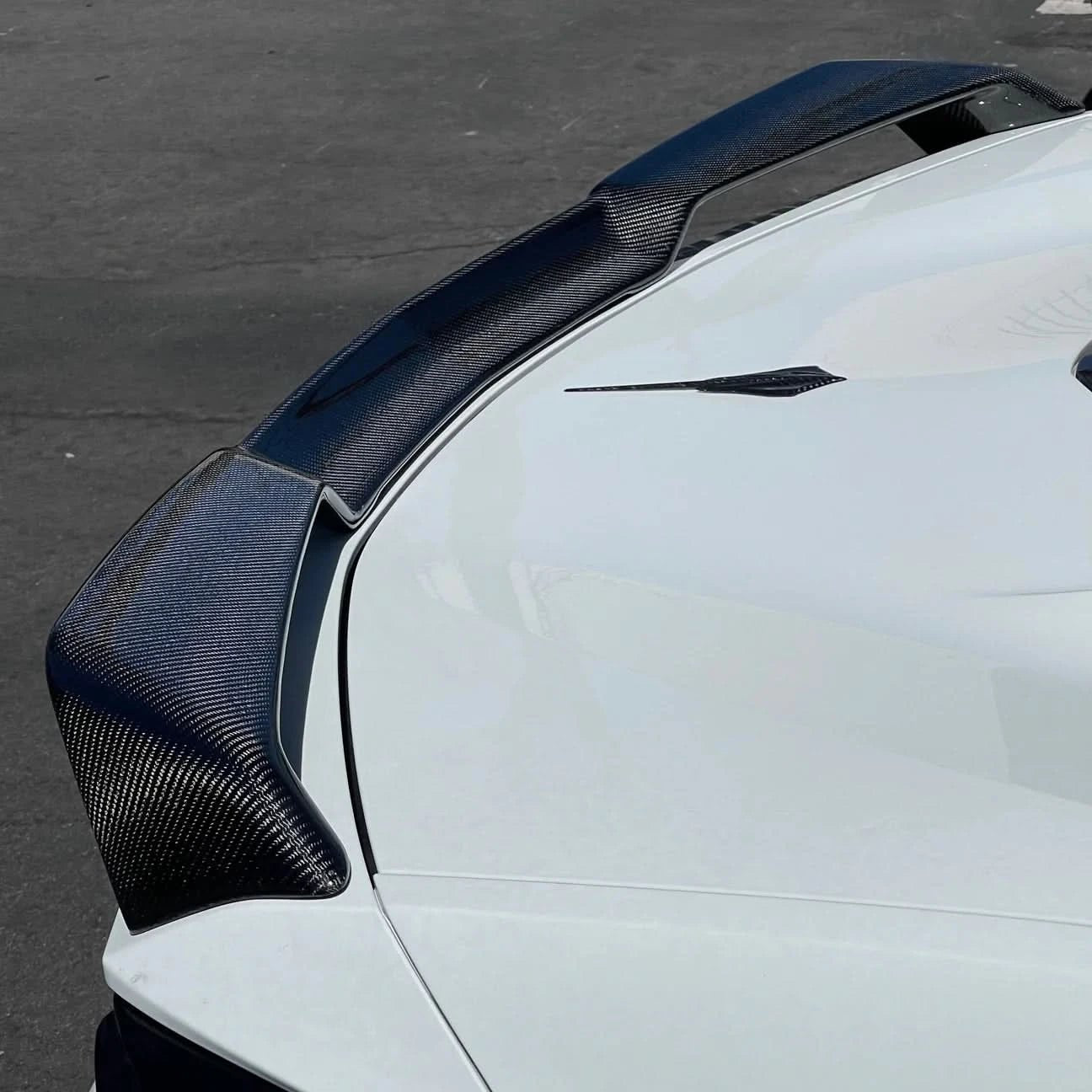 Chevrolet Corvette C8 OEM Style Carbon Fiber Spoiler
