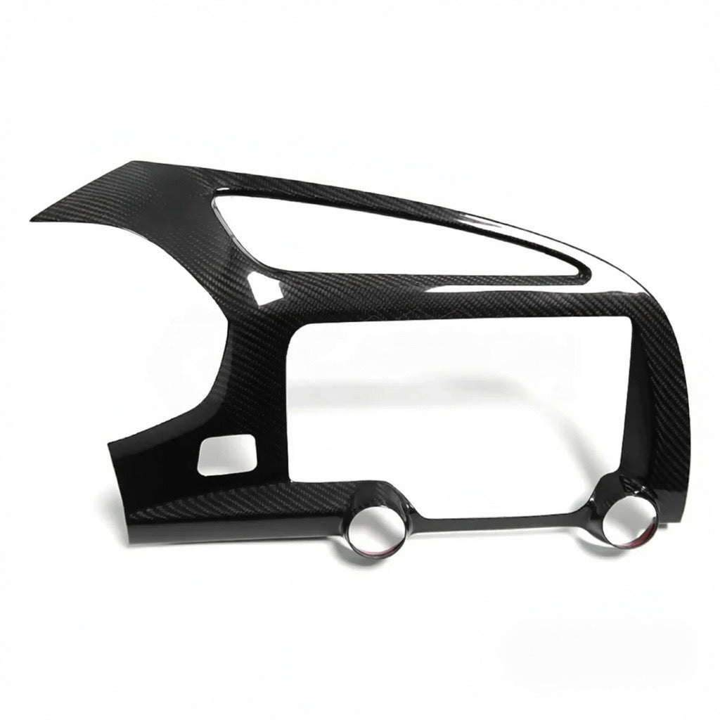 CARBON FIBER MULTIMEDIA DASH TRIM COVER - CHEVROLET CORVETTE C7 (2014–2019)