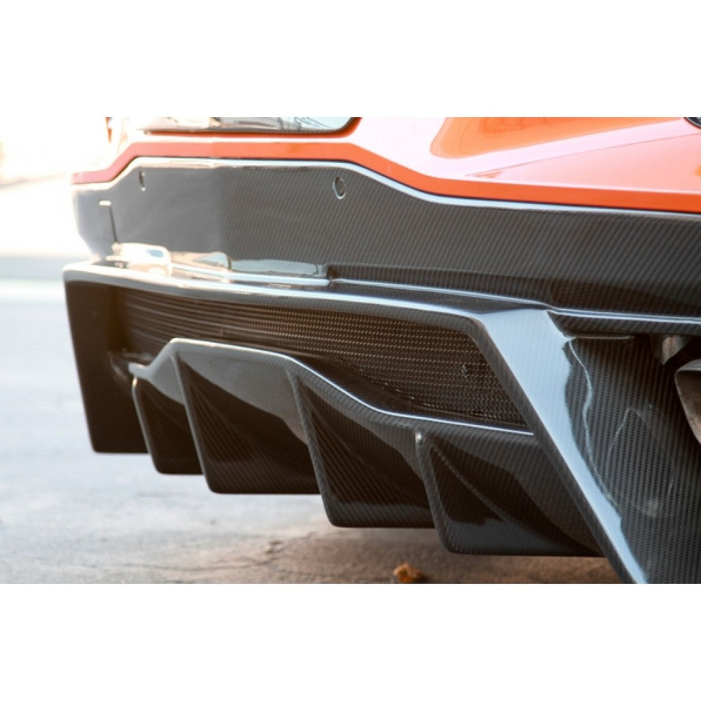 2020–2026 Chevrolet Corvette C8 - APR Style Carbon Fiber Rear Diffuser