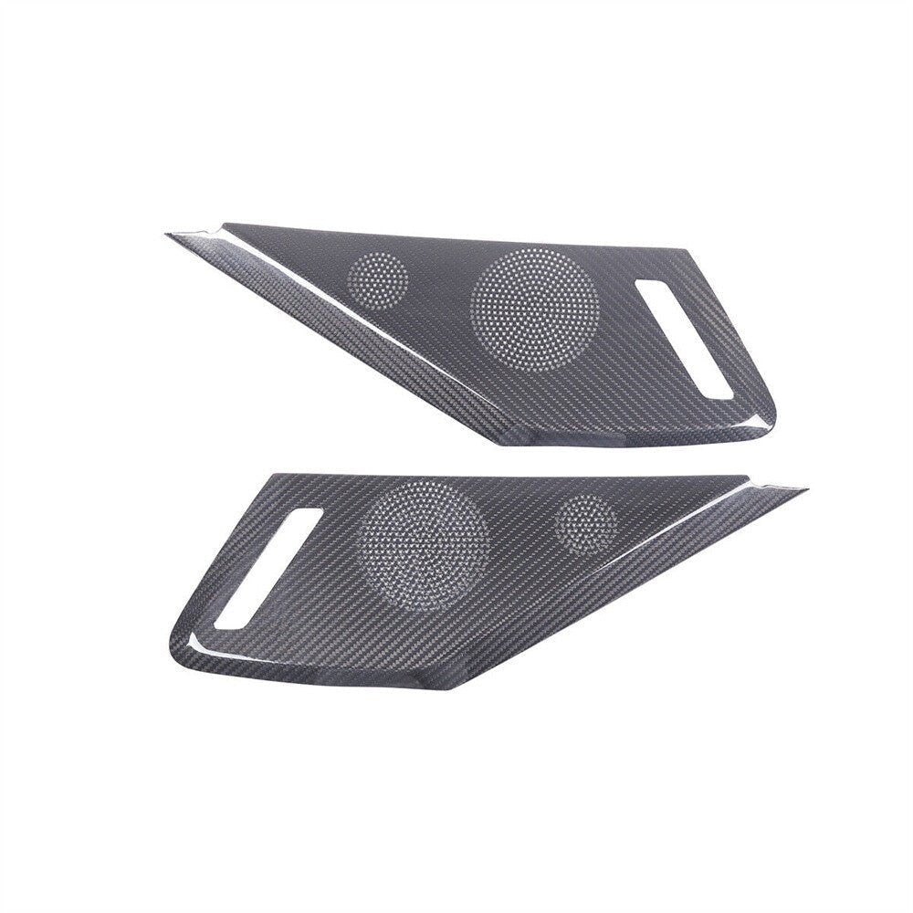 Chevrolet Corvette C8 Carbon Fiber Door Speaker Trim Covers
