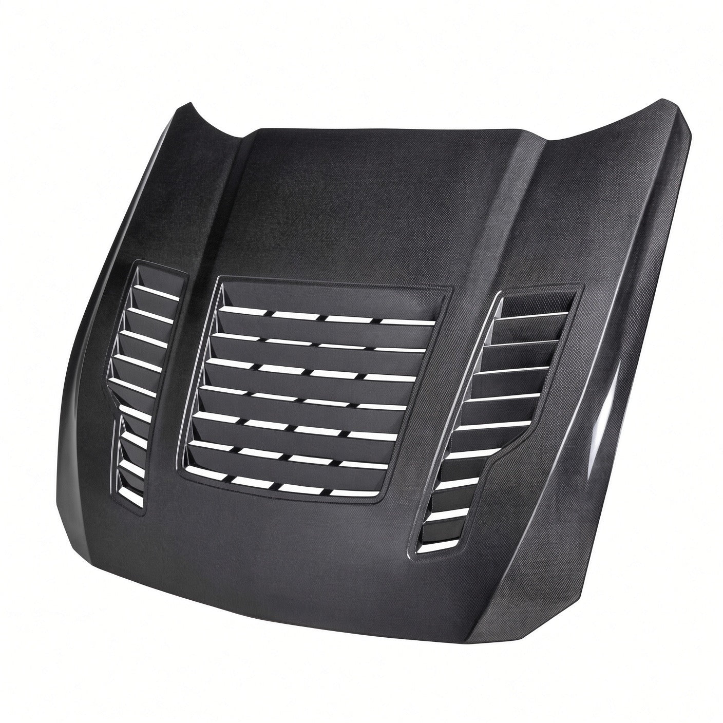 GT4 STYLE CARBON FIBER HOOD - FORD MUSTANG S650 (2024–2026)