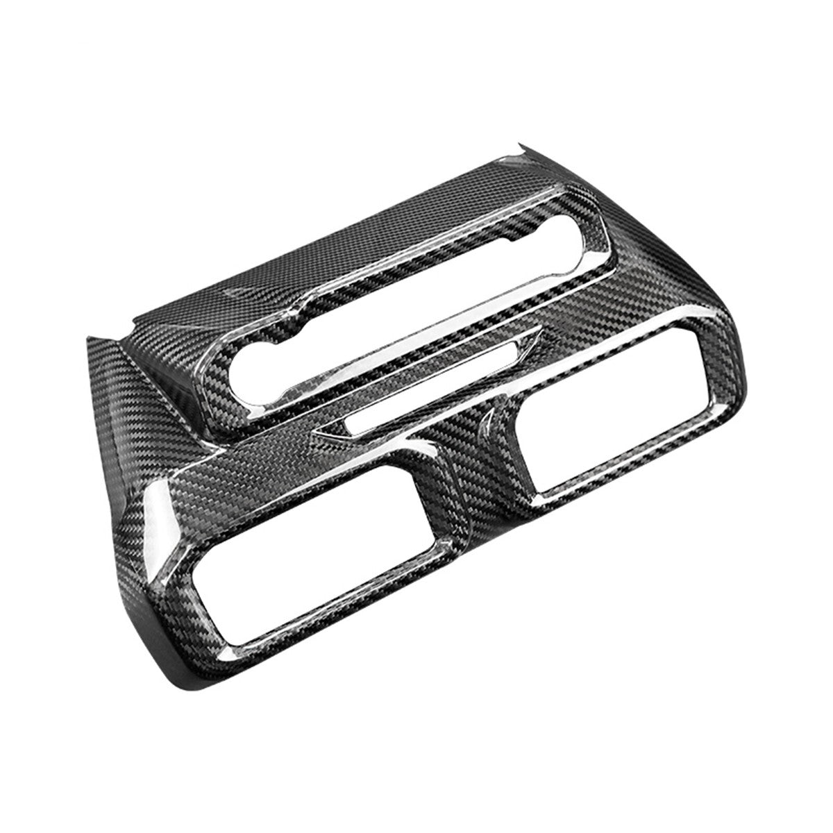 CARBON FIBER CENTER DASHBOARD A/C VENT TRIM COVER - FORD MUSTANG (2024+)