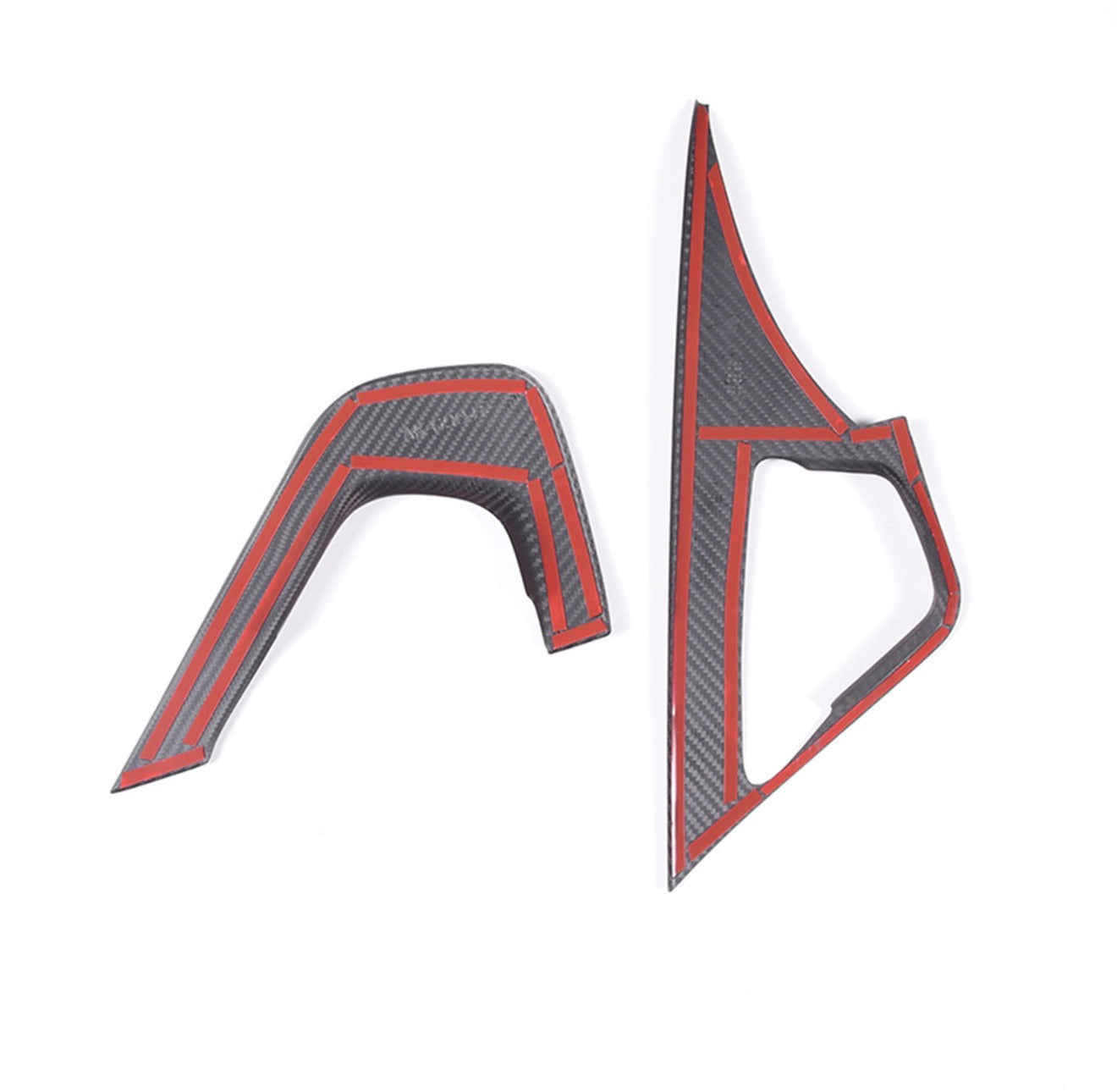 REAL CARBON FIBER SIDE CENTER CONSOLE TRIM - CHEVROLET CORVETTE C7 / Z06 / ZR1 (2014–2019)