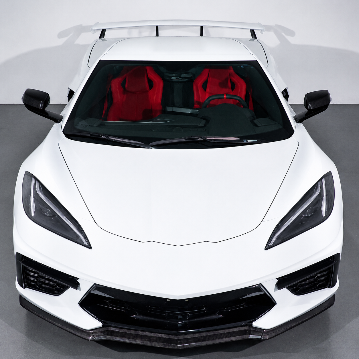 2020–2025 Chevrolet Corvette C8 5VM Style Carbon Fiber Front Lip