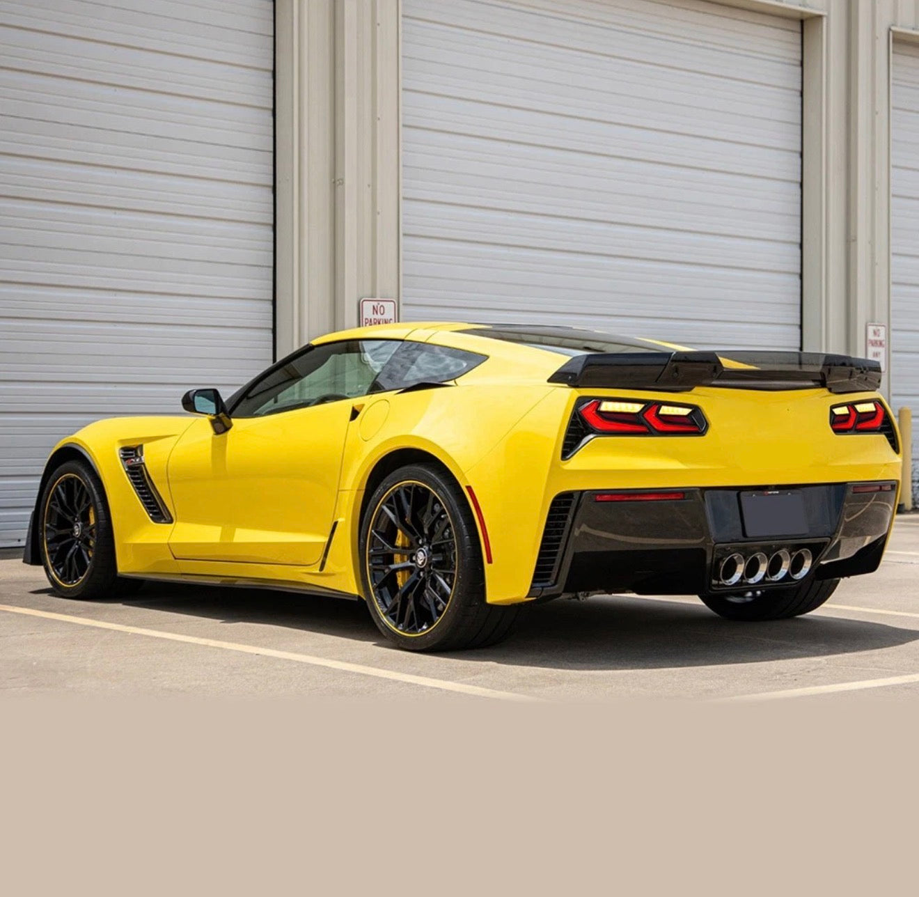 LED SEQUENTIAL ANIMATION TAIL LIGHT ASSEMBLIES - CHEVROLET CORVETTE C7 (2014–2019)