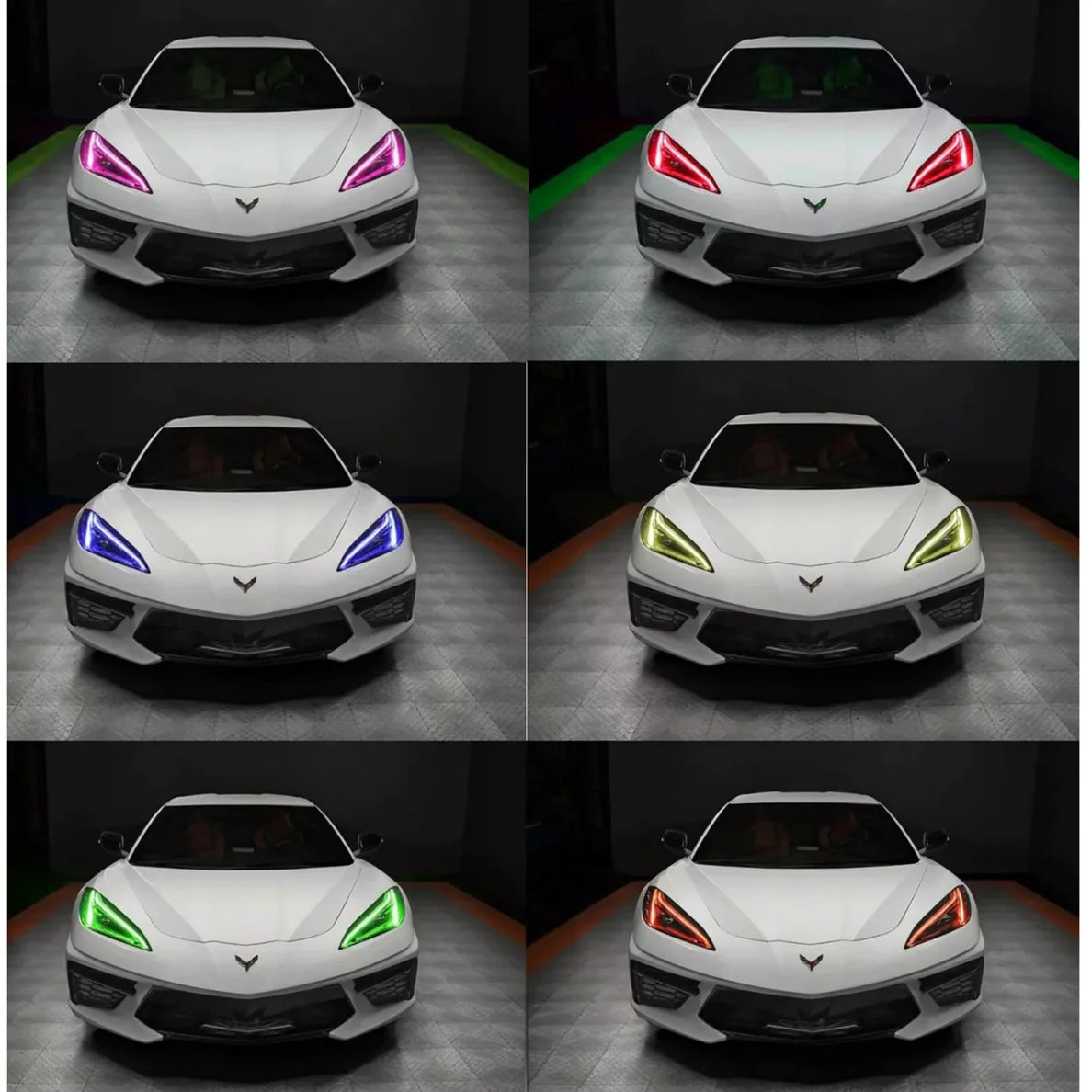 RGB HEADLIGHT DRL MODULE UPGRADE - CHEVROLET CORVETTE C8 (2020–2026)
