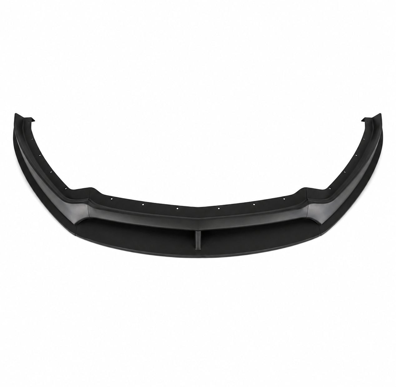 V5 MATTE BLACK FRONT BUMPER LIP - FORD MUSTANG (2015–2017)