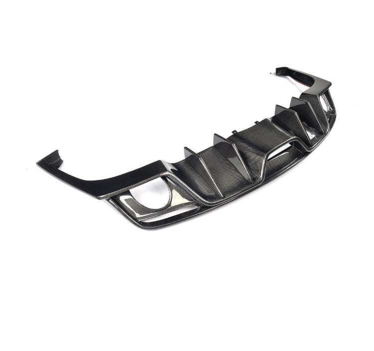 VIS RACING TYPE-AR CARBON FIBER REAR DIFFUSER - FORD MUSTANG (2018–2022)