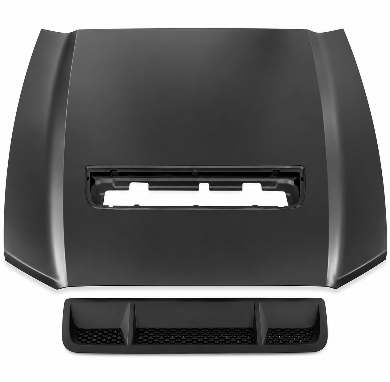 GT500 STYLE FRONT BUMPER CONVERSION KIT W/ HOOD - FORD MUSTANG (2010–2014)