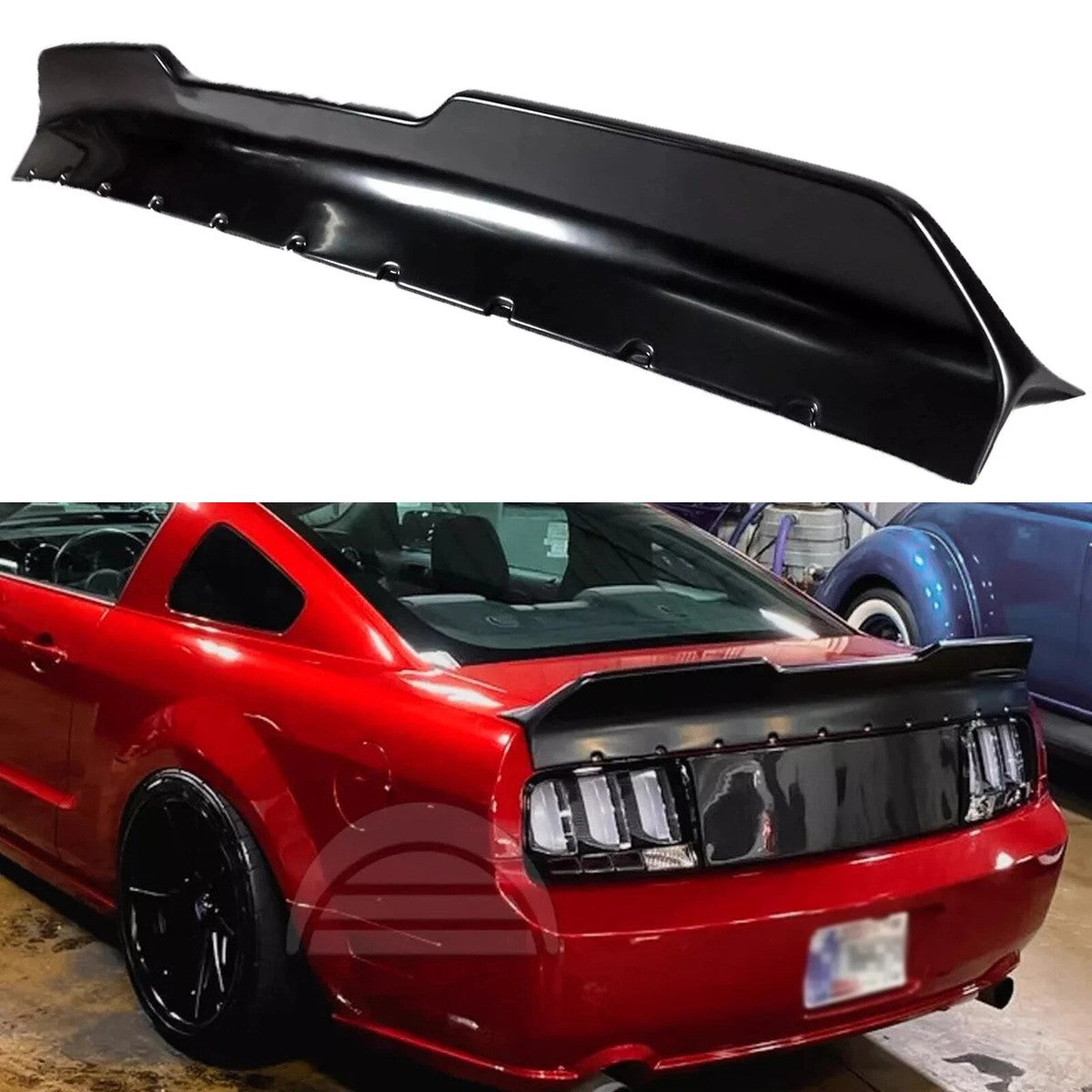 TRACKFORM DUCKTAIL REAR WING - FORD MUSTANG S197 (2005–2009)
