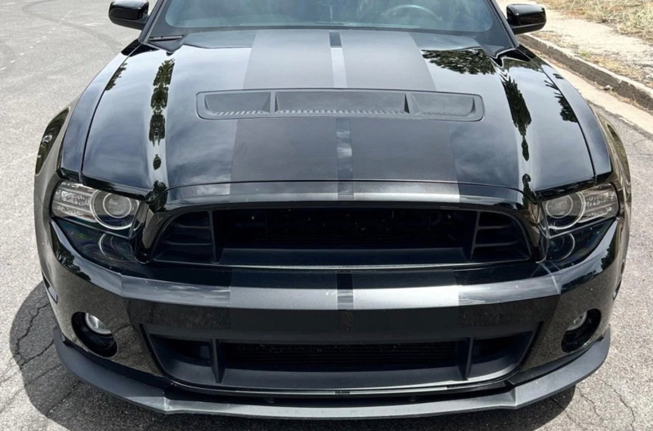 GT500 SHELBY STYLE FRONT BUMPER UPPER & LOWER GRILLE SET - FORD MUSTANG (2010–2014)