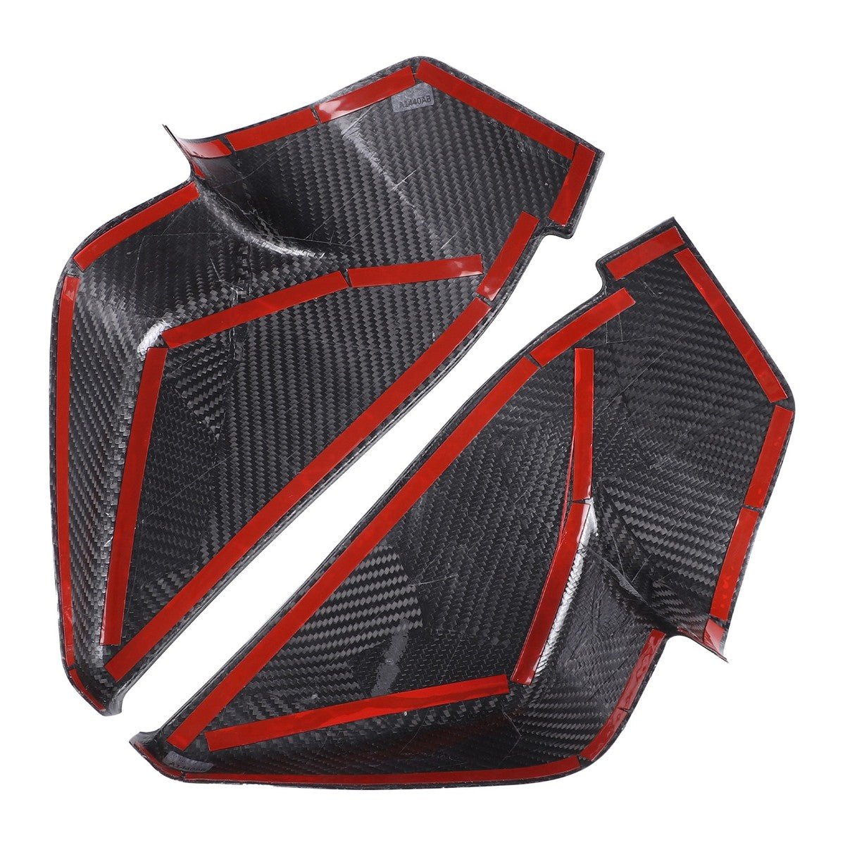 Chevrolet Corvette C8 Carbon Fiber Dashboard Side Trim Covers
