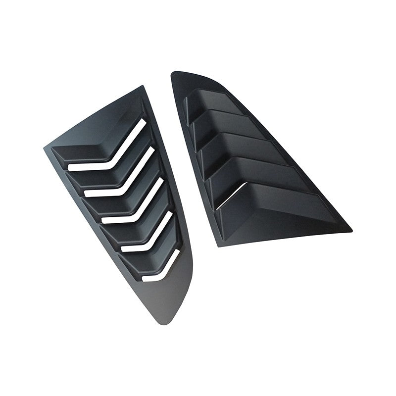 REAR WINDOW LOUVER & QUARTER SIDE SCOOP LOUVERS - FORD MUSTANG (2015–2021)